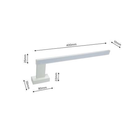 LED Badezimmer-Wandleuchte SHINE 1xLED/11W/230V IP44