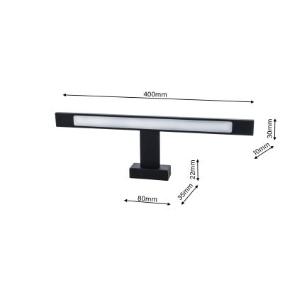 LED Badezimmer-Wandleuchte SHINE 1xLED/7W/230V IP44