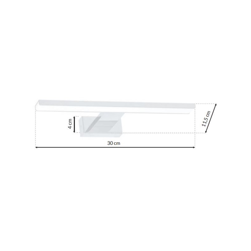 LED Badezimmer-Wandleuchte SHINE 1xLED/7W/230V IP44