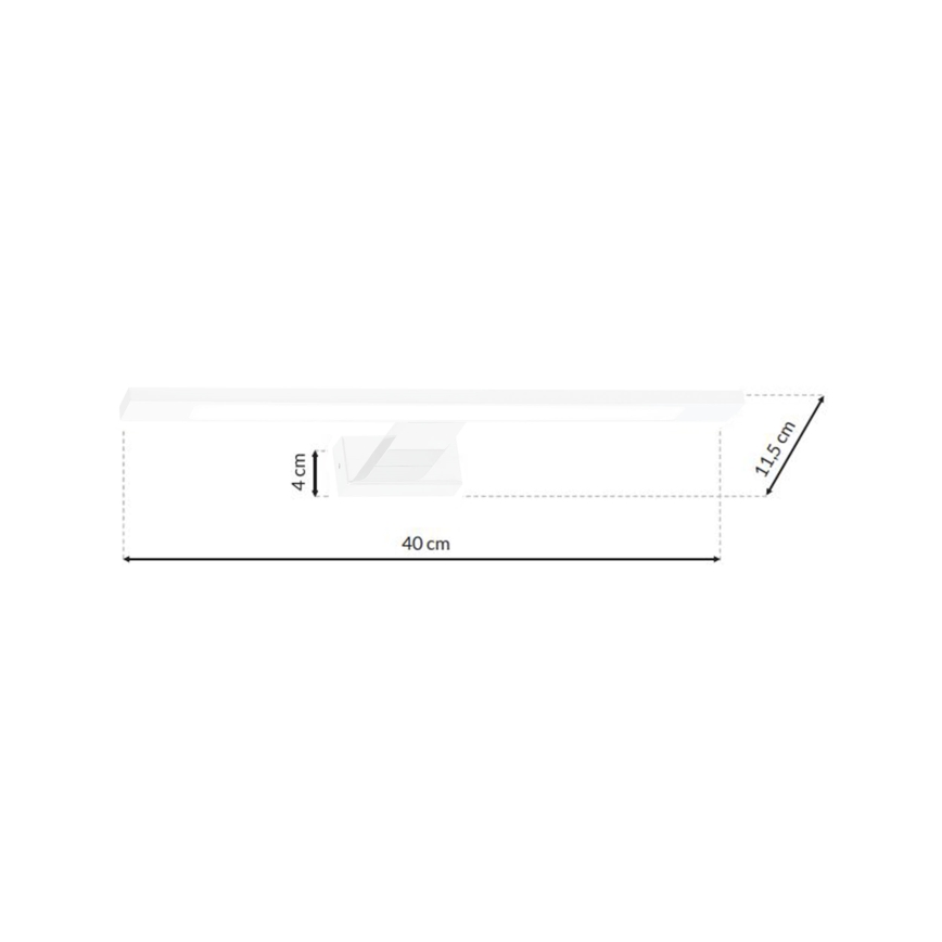 LED Badezimmer-Wandleuchte SHINE 1xLED/7W/230V IP44
