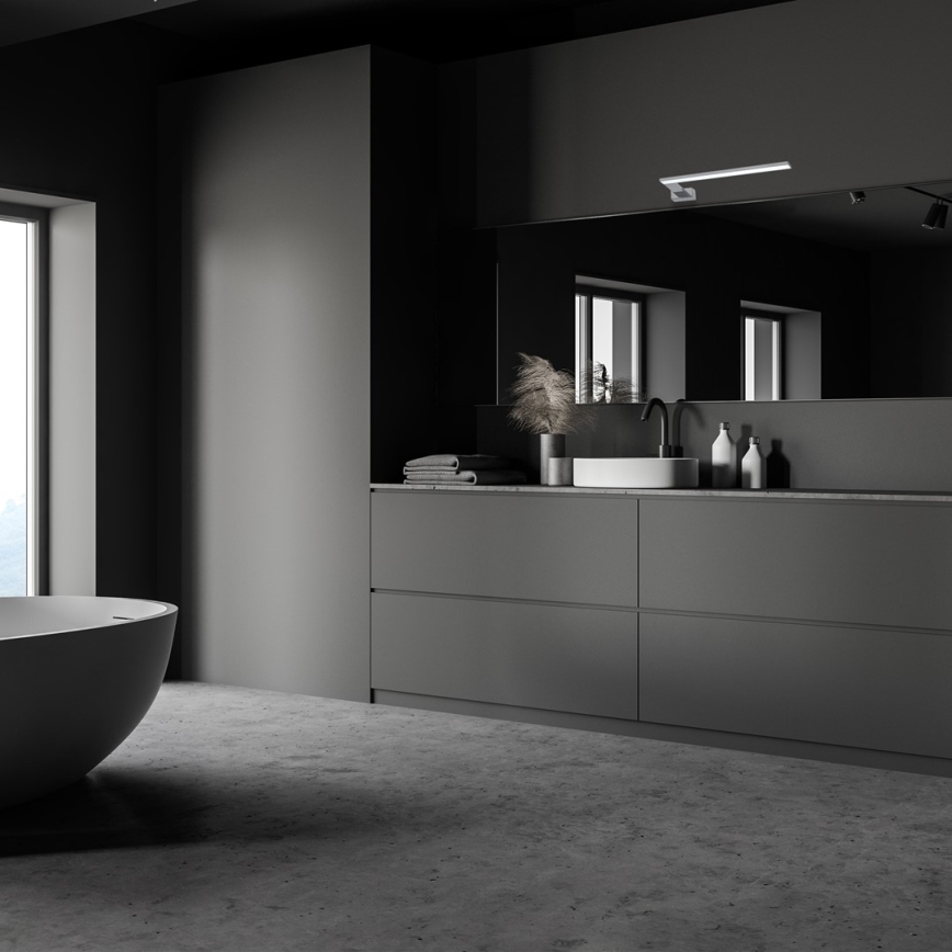 LED-Badezimmer-Wandleuchte SHINE LED/11W/230V 45 cm IP44 Hochglanz-Chrom