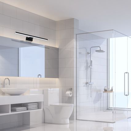 LED-Badezimmer-Wandleuchte SHINE LED/13,8W/230V 60 cm IP44 schwarz