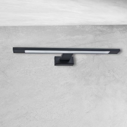 LED-Badezimmer-Wandleuchte SHINE LED/7W/230V 40 cm IP44 schwarz