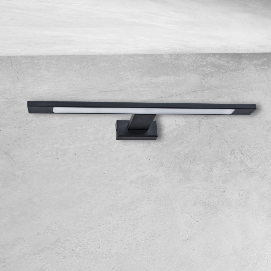 LED-Badezimmer-Wandleuchte SHINE LED/7W/230V 40 cm IP44 schwarz