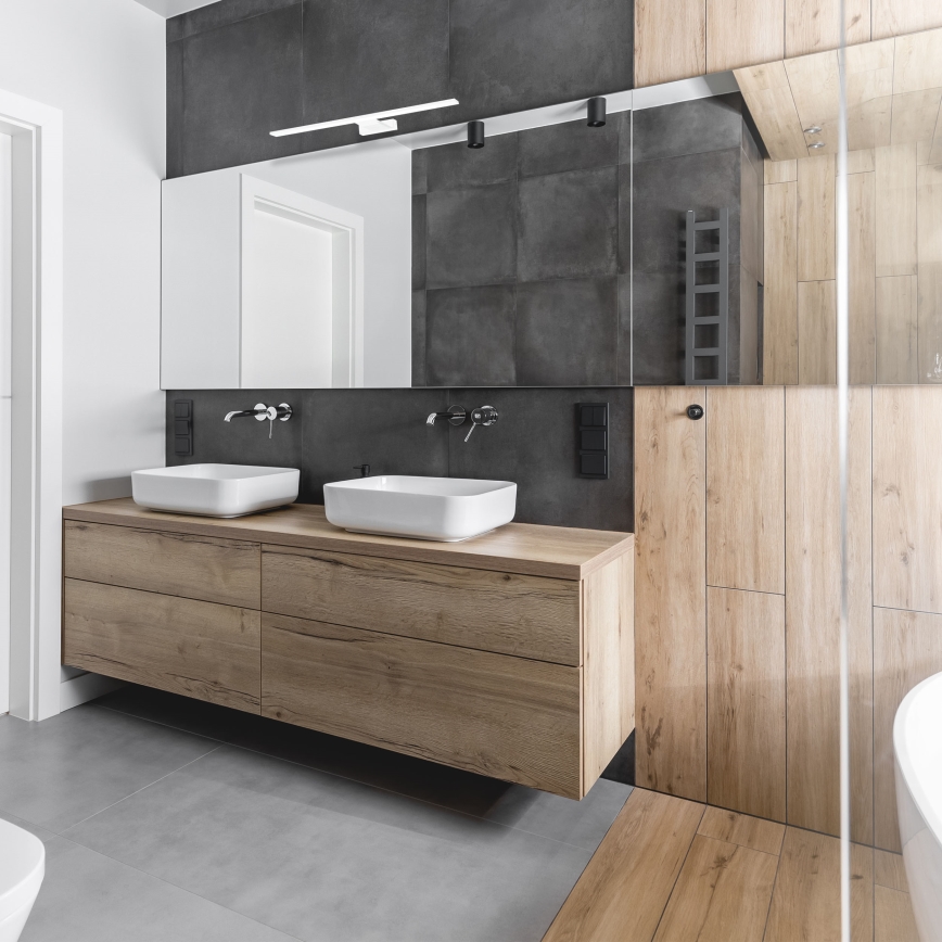 LED Badezimmer-Wandleuchte SHINE LED/7W/230V 40 cm IP44 weiß