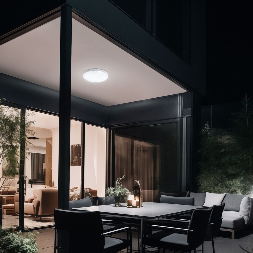 LED-Wandleuchte für Badezimmer mit Bewegungssensor NYMPHEA PROXI LED/18W/230V IP54 3000K