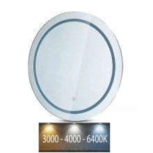 LED Badezimmerspiegel mit Hintergrundbeleuchtung LED/25W/230V 3000/4000/6400K IP44