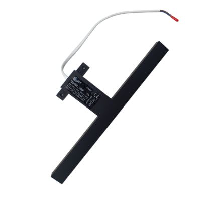 LED Badezimmerspiegelbeleuchtung LED/5W/230V 4000K 30 cm IP44 schwarz