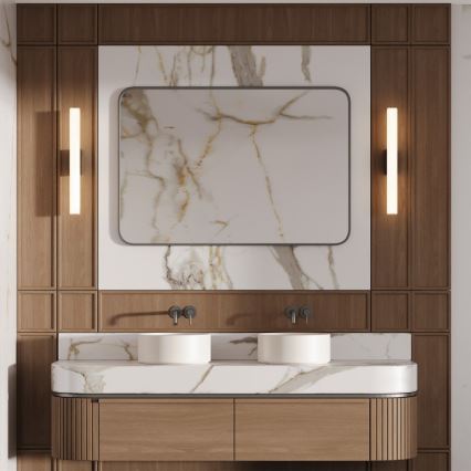 LED Badezimmer-Spiegelleuchte LINEA LED/12W/230V 3000/4000/6000K IP44 61 cm schwarz