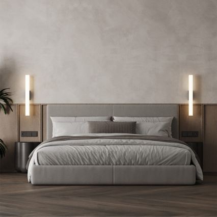 LED Badezimmer-Spiegelleuchte LINEA LED/12W/230V 3000/4000/6000K IP44 61 cm schwarz