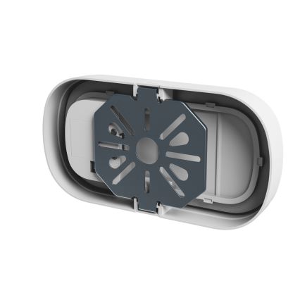 LED Badezimmer-Wandleuchte PASTILO LED/10W/230V 2700/4000/6000K IK10 IP54 Weiß Oval