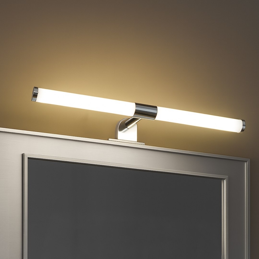 LED-Badspiegelleuchte 2-in-1 APA LED/6W/230V 40 cm IP44 glänzender Chrom