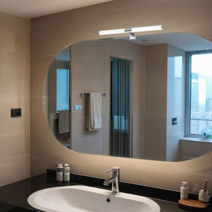 LED-Badspiegelleuchte 2-in-1 APA LED/6W/230V 40 cm IP44 glänzender Chrom