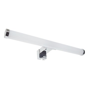 LED-Badspiegelleuchte, 8 W, 230 V, 30 cm, IP44, Hochglanz-Chrom