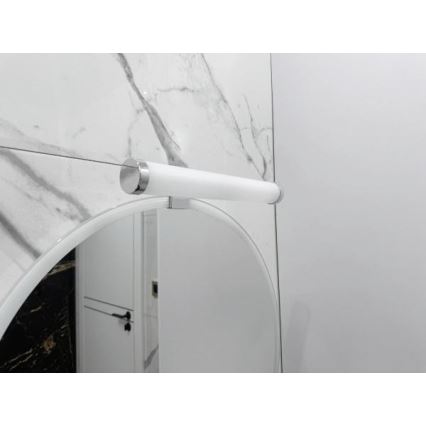 LED-Badspiegelleuchte, 8 W, 230 V, 30 cm, IP44, Hochglanz-Chrom