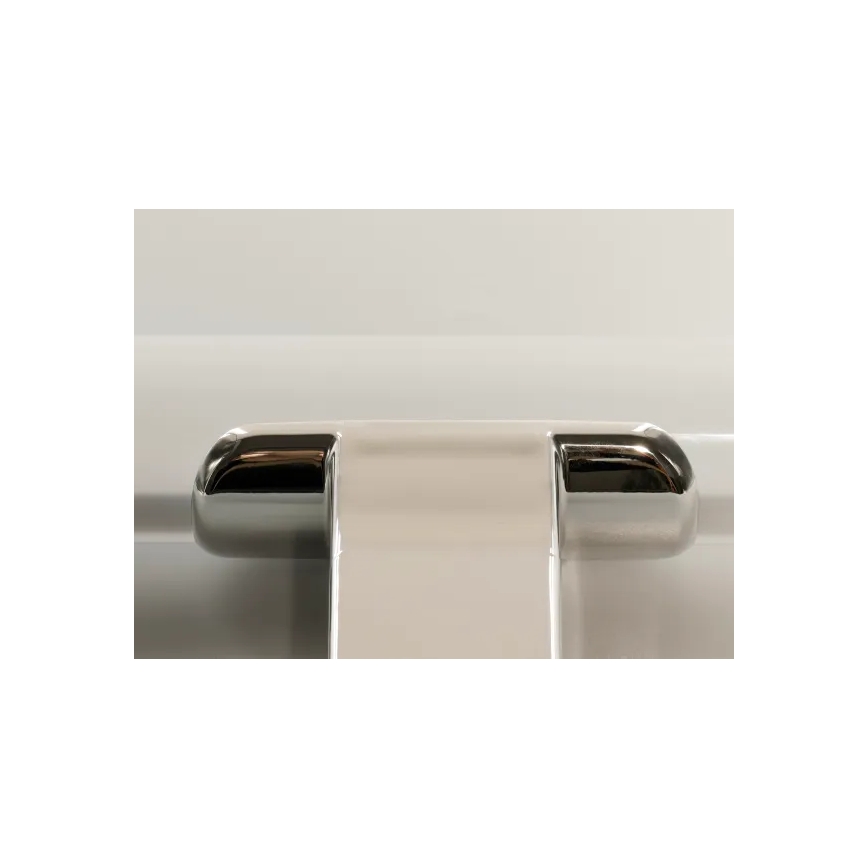 LED-Badspiegelleuchte, 8 W, 230 V, 30 cm, IP44, Hochglanz-Chrom