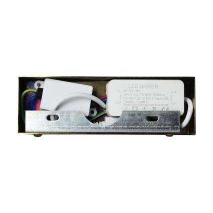 LED Badspiegelleuchte KLIMT LED/8W/230V 3000/4000/6000K 40 cm IP44 gold