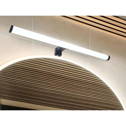 LED-Badspiegelleuchte LED/12W/230V 59,5 cm IP44 schwarz