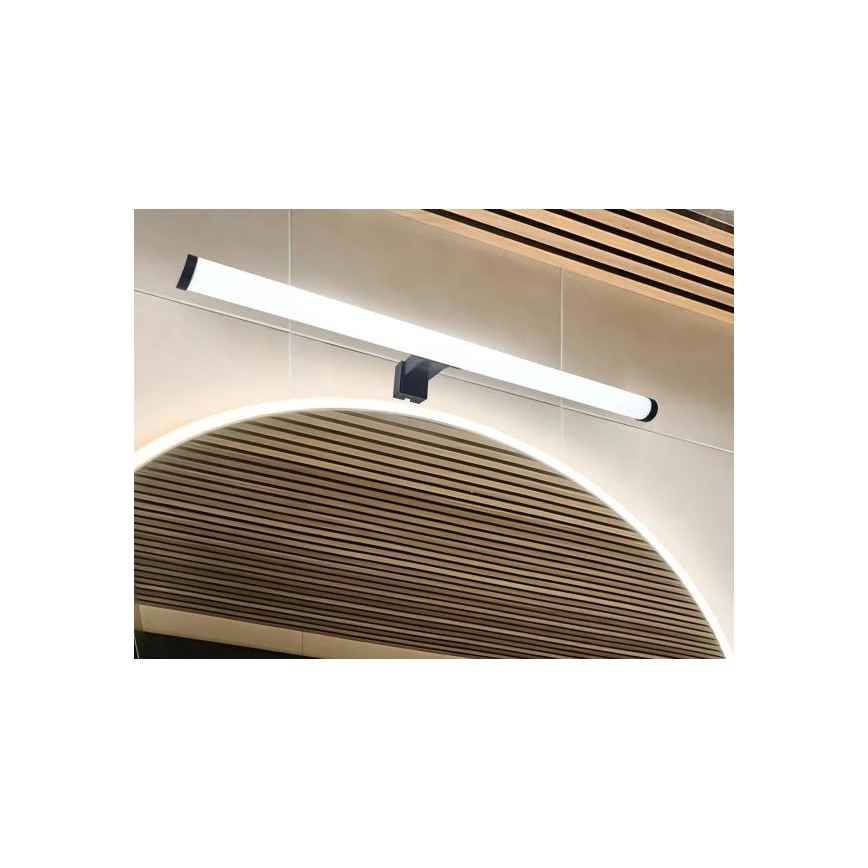LED-Badspiegelleuchte LED/12W/230V 59,5 cm IP44 schwarz