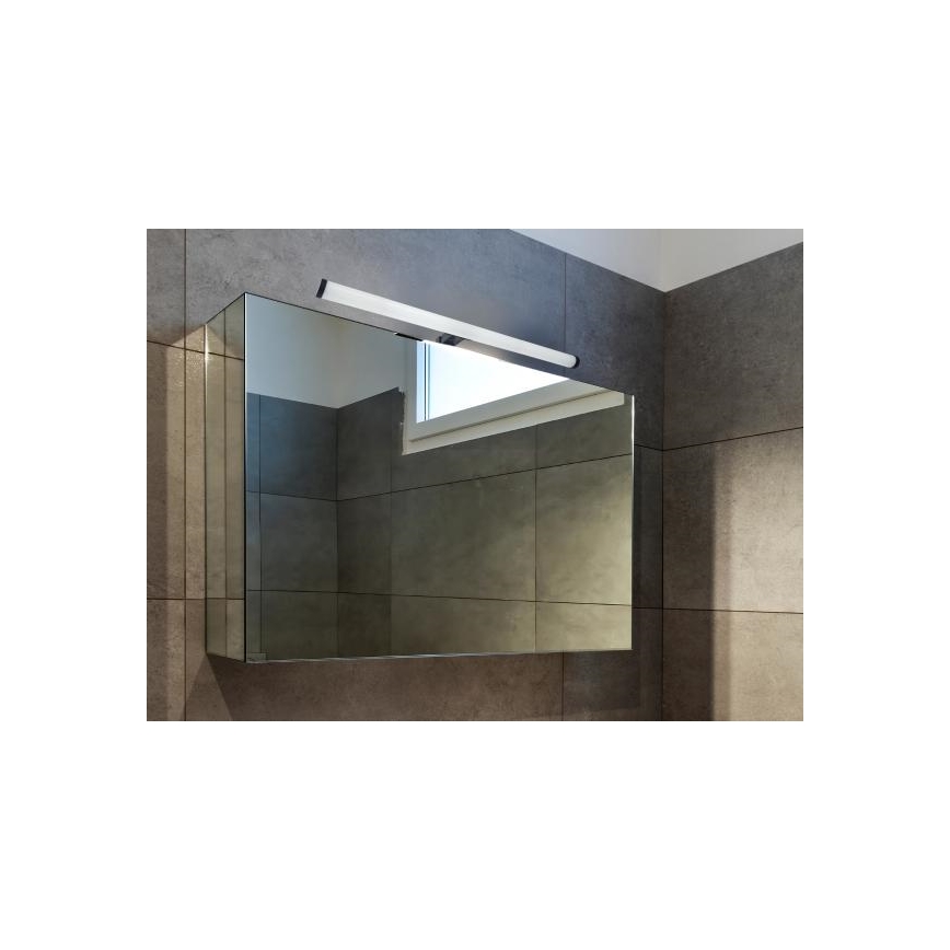 LED-Badspiegelleuchte LED/12W/230V 59,5 cm IP44 schwarz