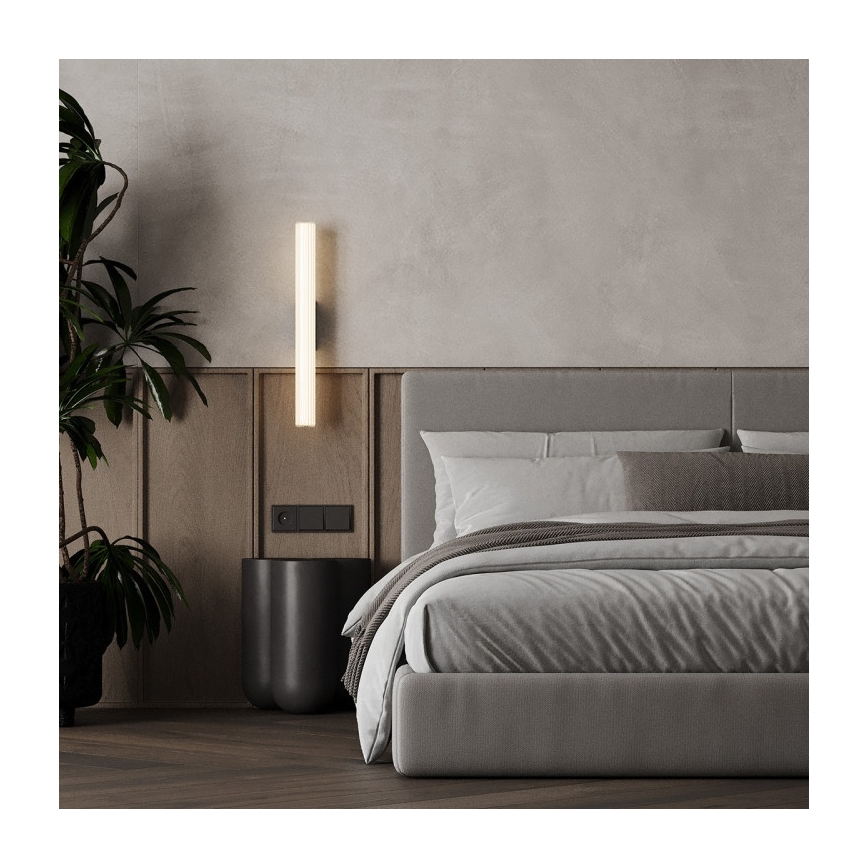 LED-Spiegelleuchte für das Badezimmer LINEA LED/8W/230V 3000/4000/6000K IP44 45 cm mattchrom