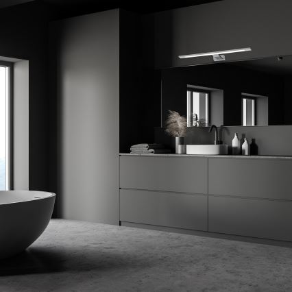 LED-Badspiegelleuchte SHINE LED/12W/230V 60 cm IP44, hochglänzender Chrom