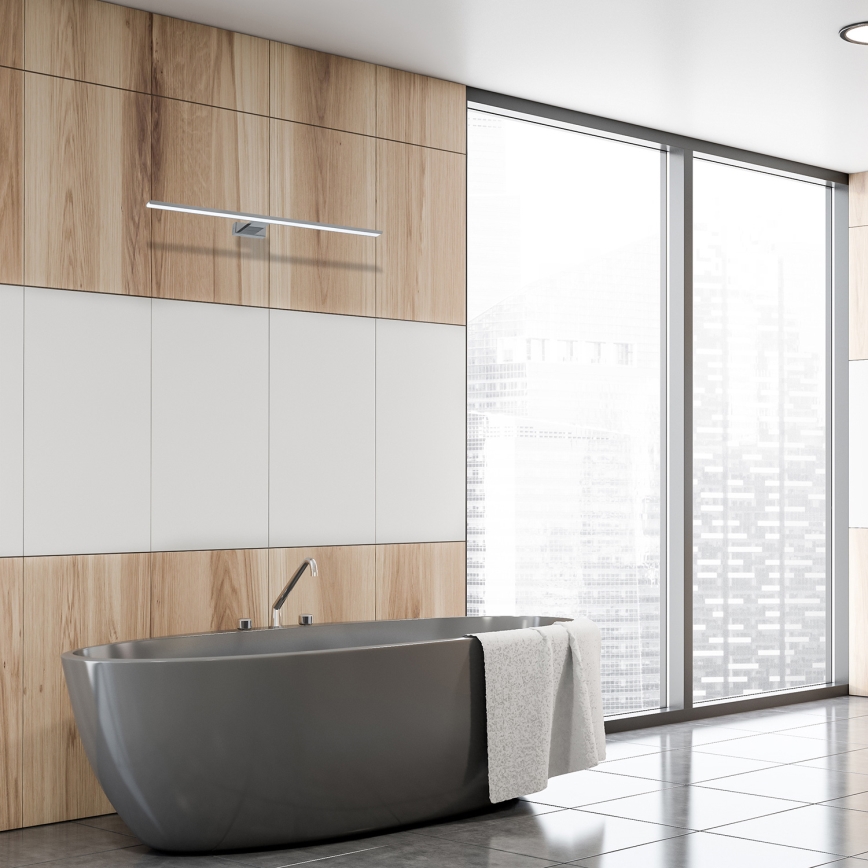 LED-Badspiegelleuchte SHINE LED/15W/230V 80 cm IP44 Hochglanz-Chrom