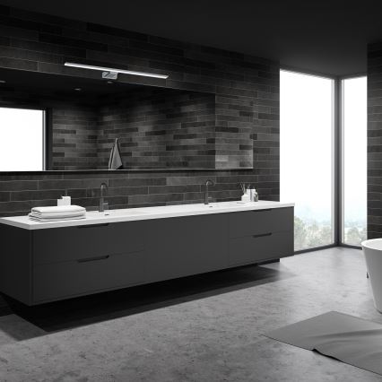 LED-Badspiegelleuchte SHINE LED/15W/230V 80 cm IP44 Hochglanz-Chrom