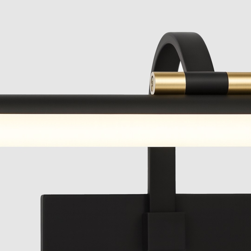 LED-Badspiegelleuchte VINCI LED/15W/230V 60 cm IP44 schwarz