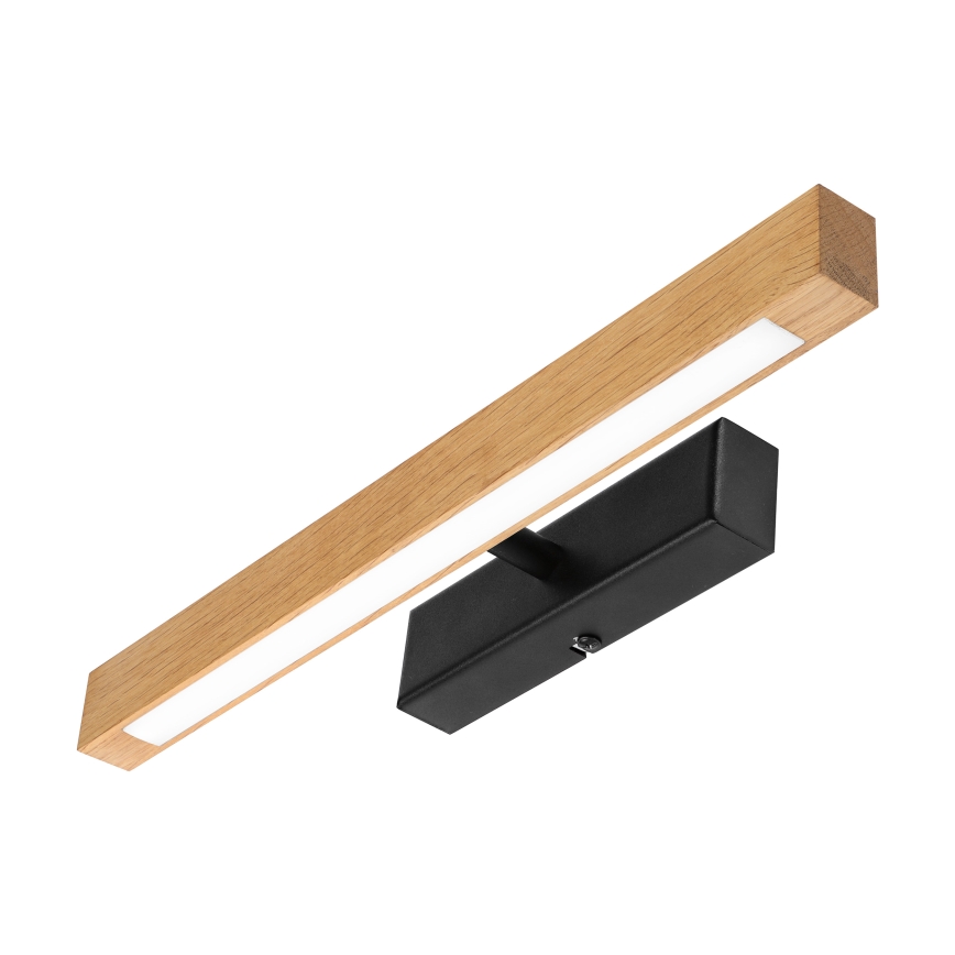 LED-Bilderleuchte VERDE LED/5,5W/230V 3000K 46 cm Eiche/Schwarz