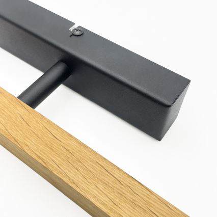 LED-Bilderleuchte VERDE LED/5,5W/230V 3000K 46 cm Eiche/Schwarz