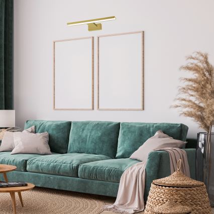 LED Bildleuchte PINTO LED/7W/230V gold