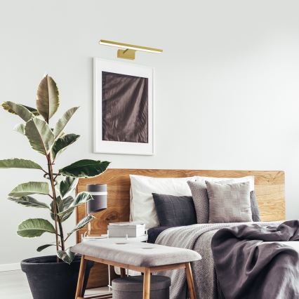 LED Bildleuchte PINTO LED/7W/230V gold