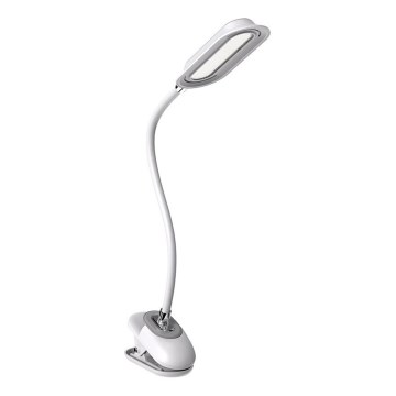 LED+CCT dimmbare Tischlampe mit Clip CLIP LED/7,5W/230V 3000/4200/5000K weiß