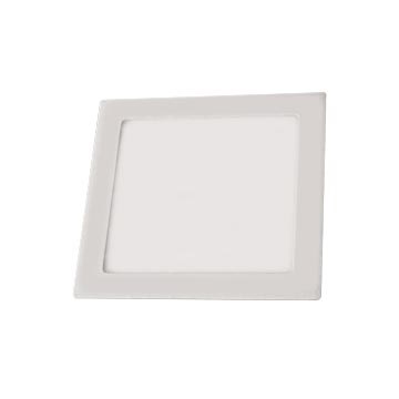 LED-Decken-Einbauleuchte LED//12W/230V 17x17 cm weiß