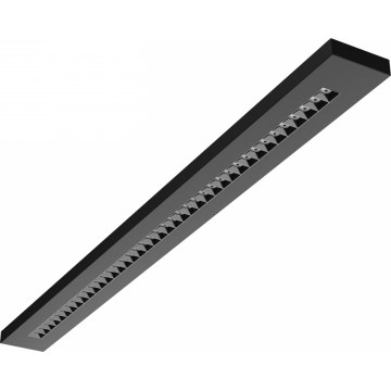 LED-Decken-/Pendelleuchte PLANK LED/20/30/40W/230V 2700/4000/6000K CRI 90 schwarz