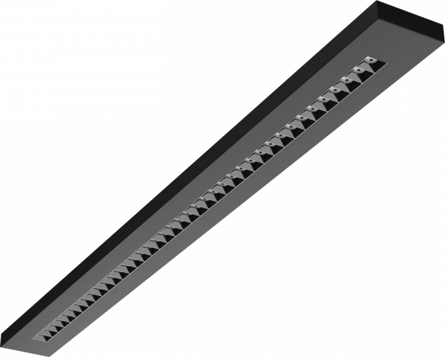 LED-Decken-/Pendelleuchte PLANK LED/20/30/40W/230V 2700/4000/6000K CRI 90 schwarz