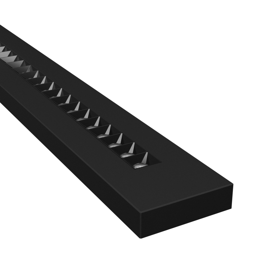 LED-Decken-/Pendelleuchte PLANK LED/20/30/40W/230V 2700/4000/6000K CRI 90 schwarz