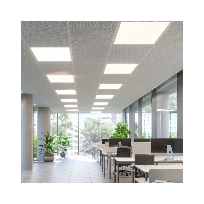 LED-Deckeneinlegepanel CAPRI LED/25/30/40W/230V 3000/4000/5700K 62x62 cm weiß