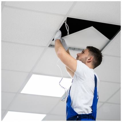 LED-Deckeneinlegepanel CAPRI LED/25/30/40W/230V 3000/4000/5700K 62x62 cm weiß