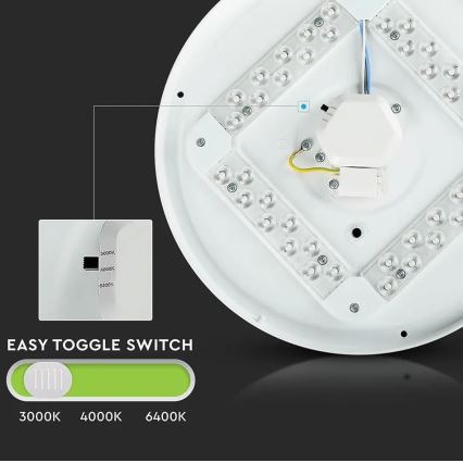 LED Deckenleuchte LED/12W/230V 26cm 3000K/4000K/6400K