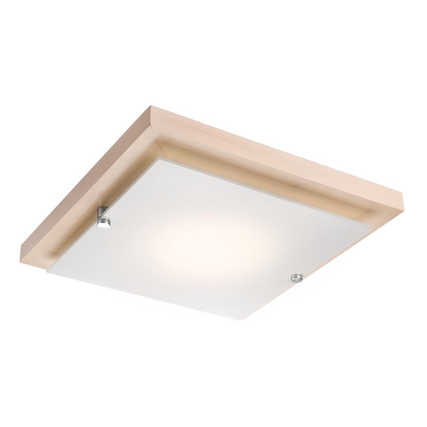 LED-Deckenleuchte 1xLED/12W/230V Buche