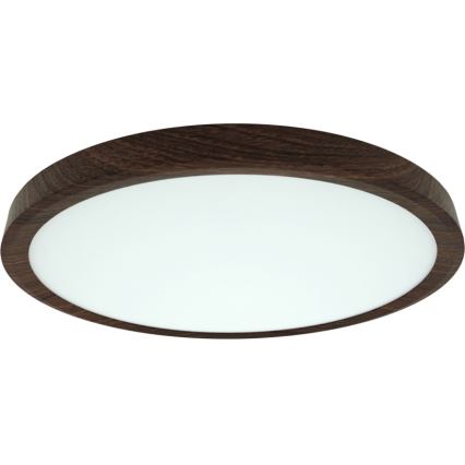 LED-Deckenleuchte 24 W/230 V 3000/4000/6500 K Ø 30 cm braun