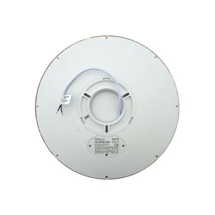 LED-Deckenleuchte 24 W/230 V 3000/4000/6500 K Ø 30 cm braun