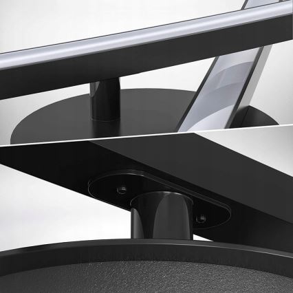 LED Deckenleuchte 2xLED/6W/230V 3000K schwarz