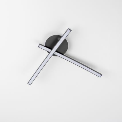 LED-Deckenleuchte 2xLED/6W/230V schwarz