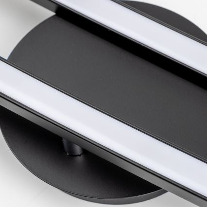 LED-Deckenleuchte 2xLED/6W/230V schwarz