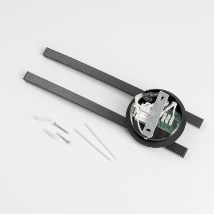 LED-Deckenleuchte 2xLED/6W/230V schwarz