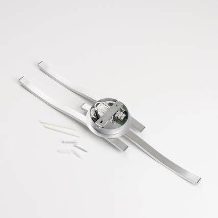 LED-Deckenleuchte 3xLED/6W/230V 3000K silber