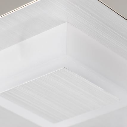LED Deckenleuchte 4xLED/5W/230V 3000K 28x28 cm mattchrom